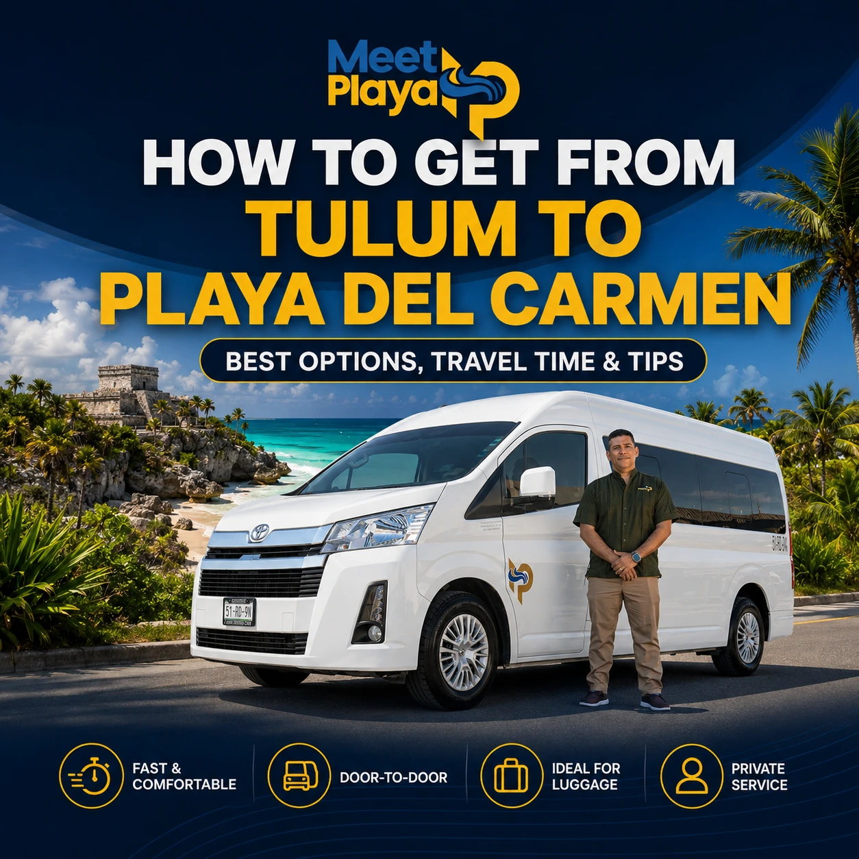How to Get from Tulum to Playa del Carmen: Best Transportation Options