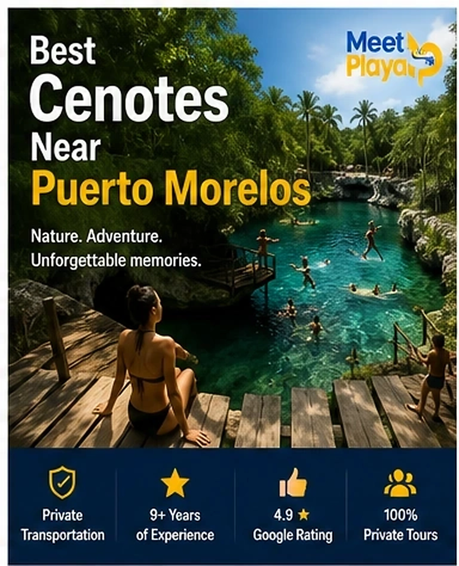 Best Cenotes Near Puerto Morelos & How to Visit Them