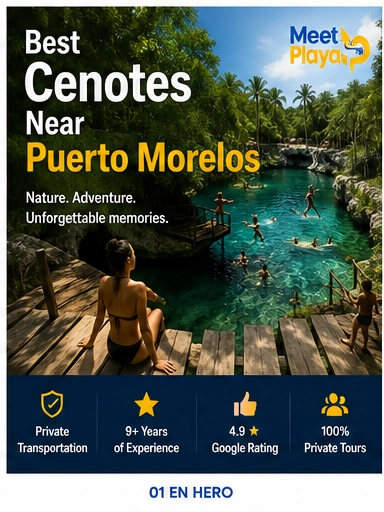 Best Cenotes Near Puerto Morelos & How to Visit Them