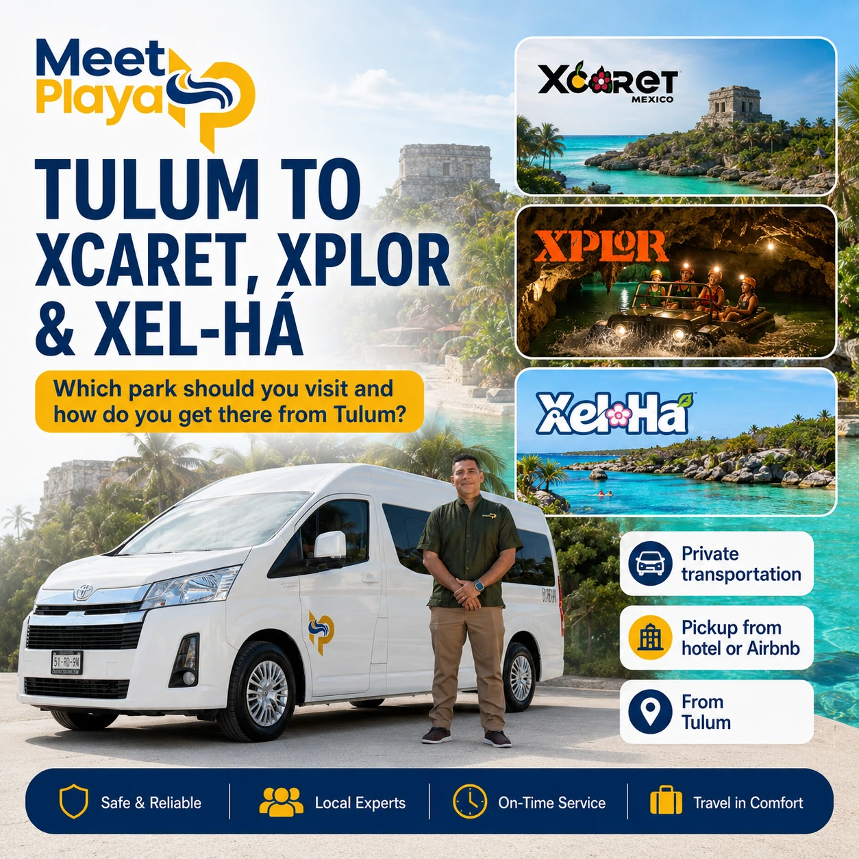 Tulum to Xcaret, Xplor or Xel-Há: Which Park to Visit and How to Get There