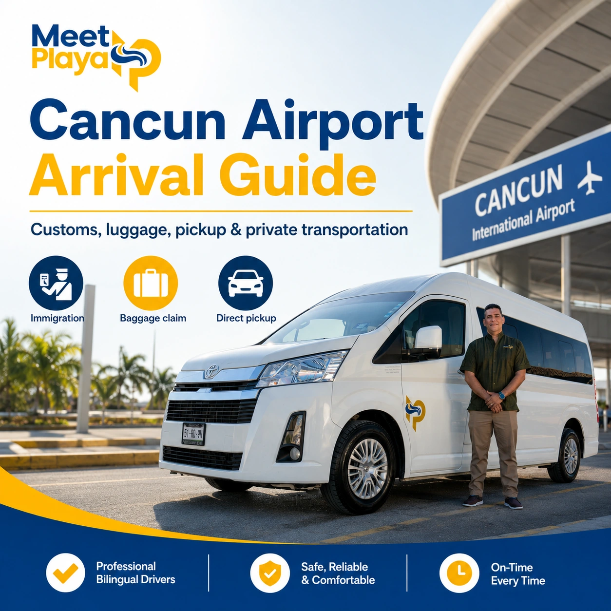 Cancun Airport Arrival Guide: Immigration, Customs, Pickup & Private Transportation