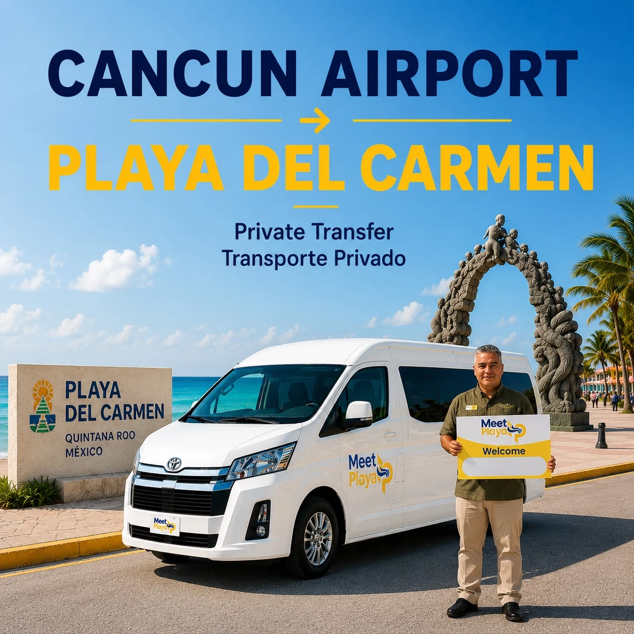 Cancun Airport to Playa del Carmen Private Transfer