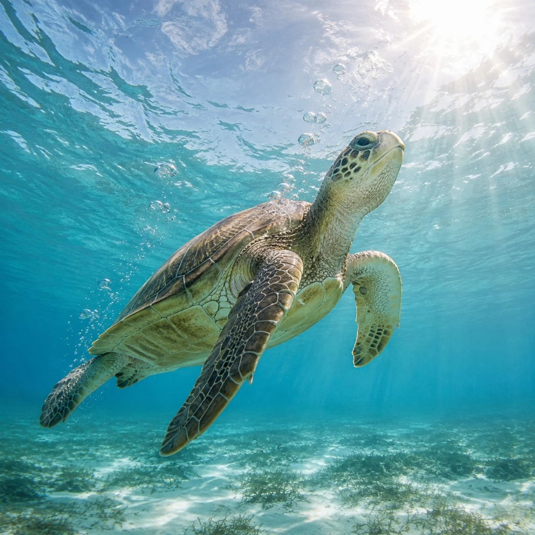 Nado con Tortugas en Akumal — Tour Privado de