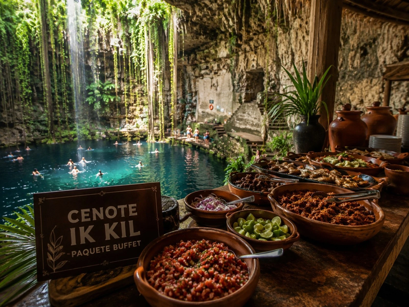 Yucatecan buffet + Ik Kil – Adult & Child
