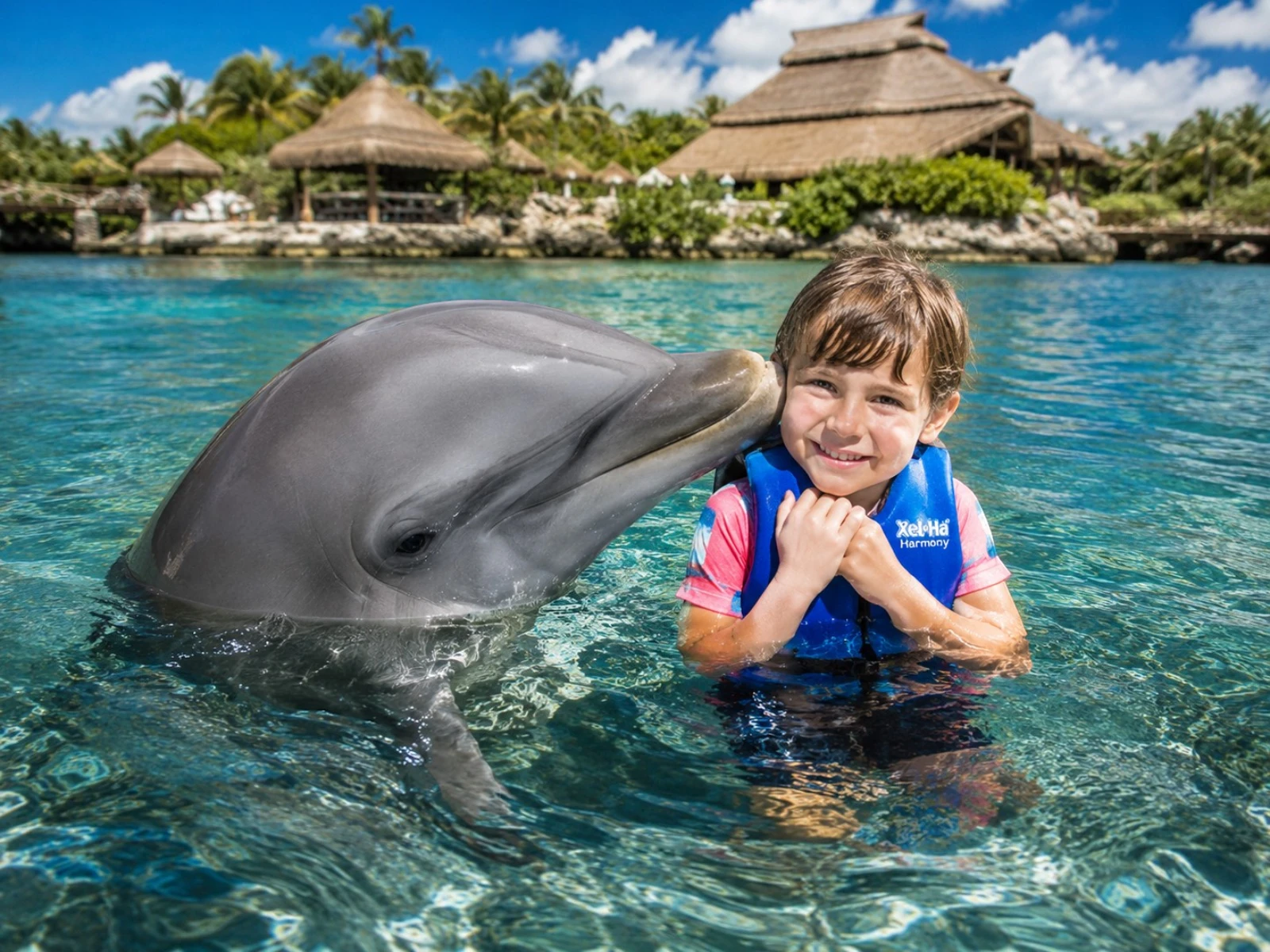 Delphinus Harmony — Nado con Delfines en Xel-Há